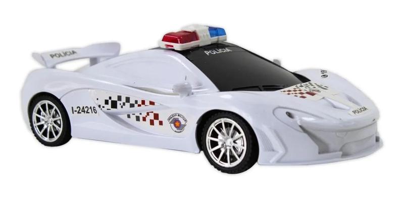 Imagem de Carrinho Controle Remoto Policia Super Carro Top 1:18