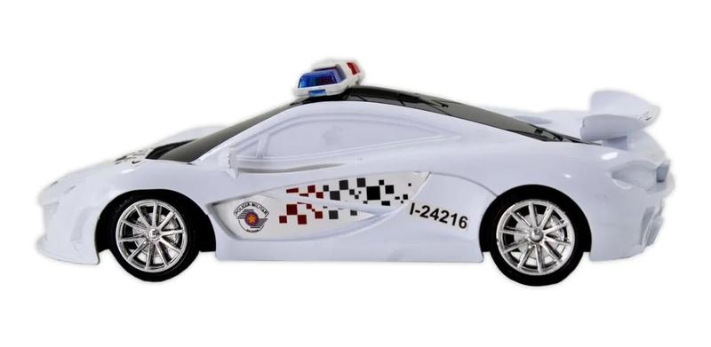 Imagem de Carrinho Controle Remoto Policia Super Carro Top 1:18