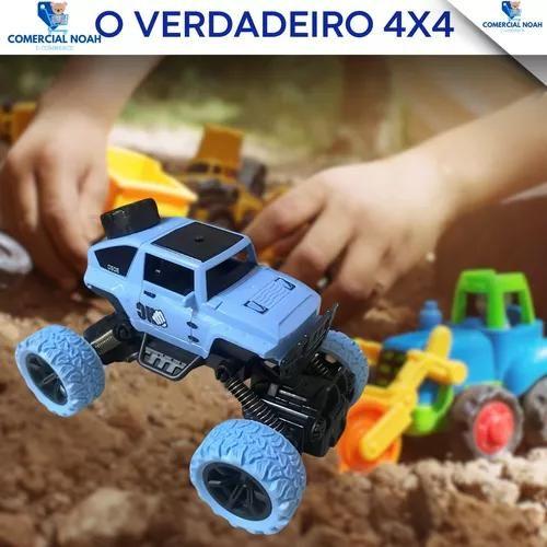 Imagem de Carrinho Controle Remoto Recarregavel Carro Grande 4x4 Off ( azul)