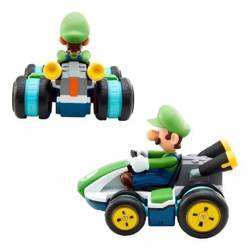 Imagem de Carrinho Controle Remoto Super Mario Kart Luigi C/ Modo Anti-Gravidade , Giro360 ,Manobras - Candide