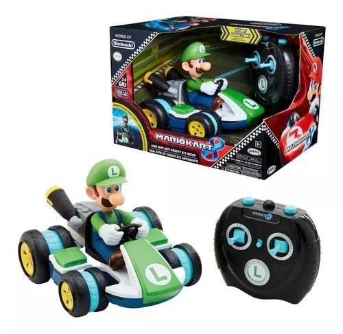 Imagem de Carrinho Controle Remoto Super Mario Kart Luigi C/ Modo Anti-Gravidade , Giro360 ,Manobras - Candide