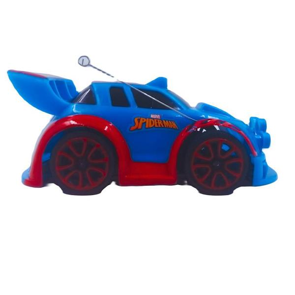 Imagem de Carrinho Controle Remoto Volante Homem Aranha Smart Driver Carro De Brinquedo Infantil Spider-man