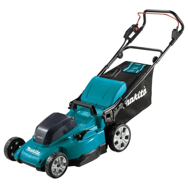 Imagem de Carrinho Cortador Grama 480Mm Sem Fio 36V DLM480CT2 Makita