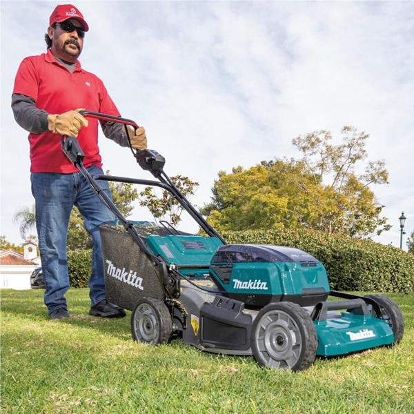 Carrinho Cortador Grama 532Mm 36V DLM532PT4 220V Makita Imagem de Carrinho Cortador Grama 532Mm 36V DLM532PT4 220V Makita