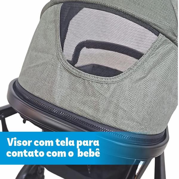 Imagem de Carrinho de Bebê 3 em 1 Apolo - QB619