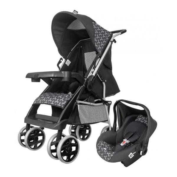 Imagem de Carrinho de Bebê + Bebê Conforto Tutti Baby Thor 0 A 15kg