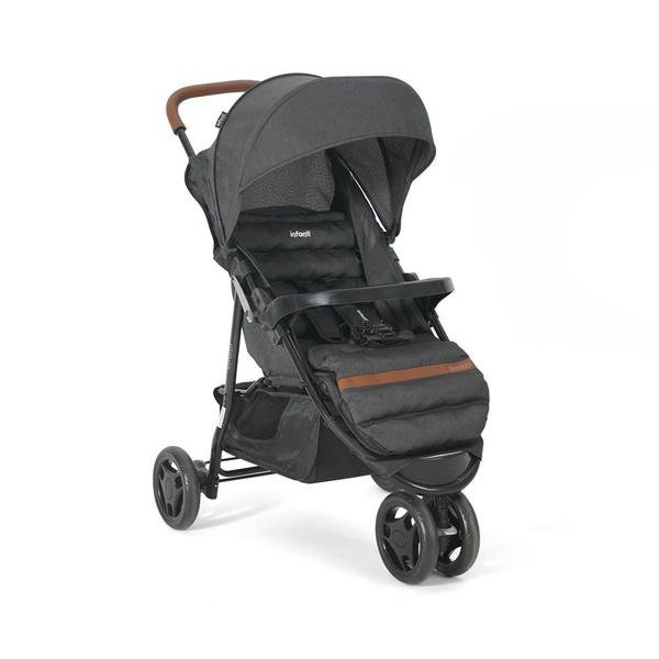 Imagem de Carrinho de Bebê Breeze Preto Bebê Conforto e Base Infanti