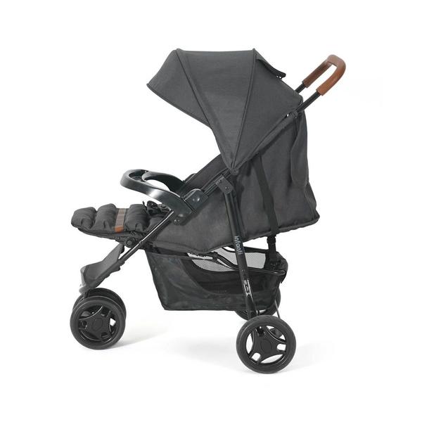 Imagem de Carrinho de Bebê Breeze preto com Bebê Conforto Infanti