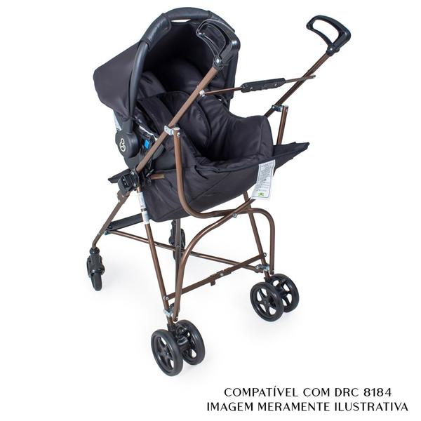 Imagem de Carrinho de Bebê Capri Dupla Face e Bebê Conforto Grid