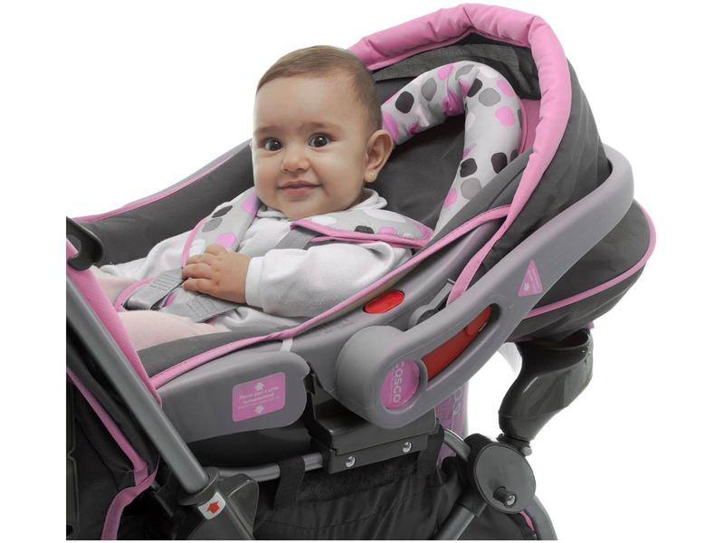 Imagem de Carrinho de Bebê com Bebê Conforto Cosco Kids