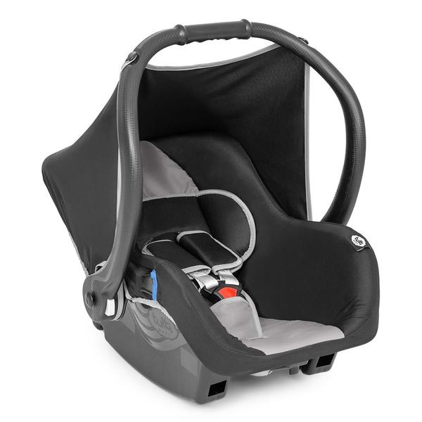 Imagem de Carrinho de Bebê com Bebê Conforto Joy 0 a 15kg Preto e Cinza Tutti Baby