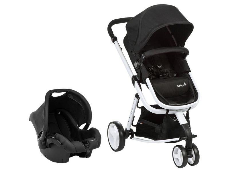 Carrinho de Bebê com Bebê Conforto Safety 1st TS Mobi Duo 3 Rodas até 15kg Carrinho de Bebê com Bebê Conforto Safety 1st TS Mobi Duo 3 Rodas até 15kg