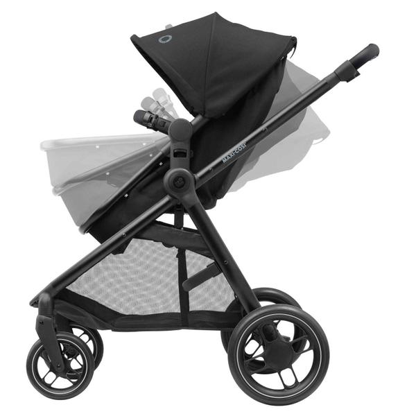 Imagem de Carrinho de Bebê com Bebê Conforto Travel System Anna³ Trio Maxi-Cosi Essential Black