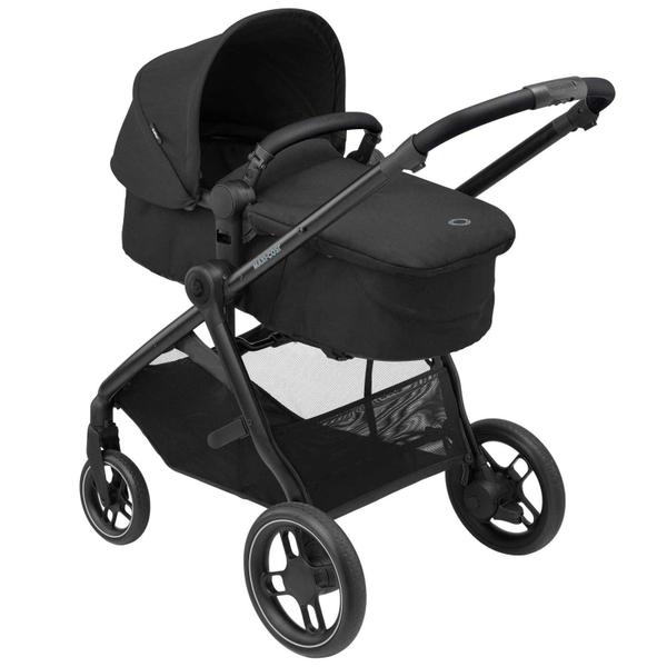 Imagem de Carrinho de Bebê com Bebê Conforto Travel System Anna³ Trio Maxi-Cosi Essential Black