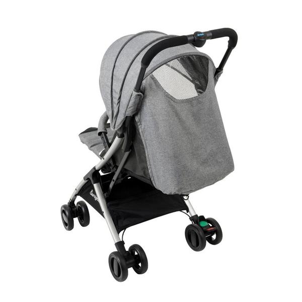 Imagem de Carrinho de bebe compacto it metal prata - burigotto