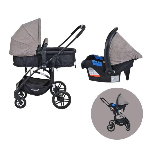 Imagem de Carrinho de Bebê Convert Bebê Conforto Touring X Cappuccino E Base Burigotto