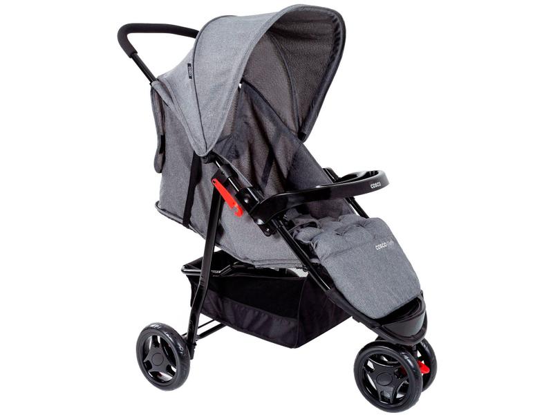 Carrinho de Bebê Cosco Kids Toffy 3 Rodas 0 a 15kg