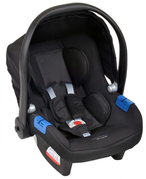 Imagem de Carrinho de Bebê Ecco Azul e Bebê Conforto Preto Touring X