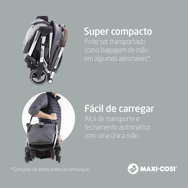 Imagem de Carrinho de Bebê Eva² Luxe Twilic Grey - Maxi-Cosi