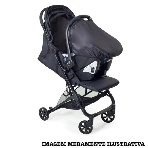 Imagem de Carrinho De Bebê Galzerano Bali 0 Até 15Kg Preto