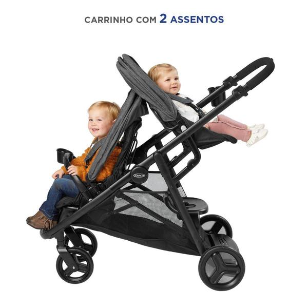 Imagem de Carrinho de Bebê Gêmeos Passeio Ready2Grow LX 2.0 CZ Graco