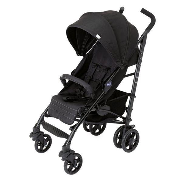 Imagem de Carrinho de Bebe Guarda Chuva Chicco Liteway 4 Jet Black