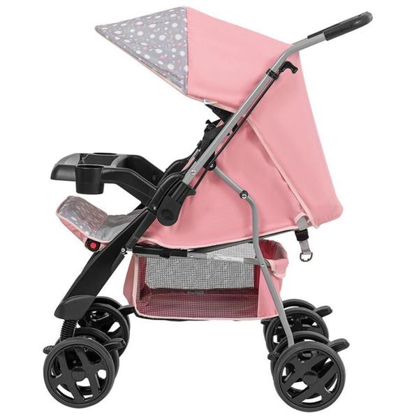 Imagem de Carrinho de Bebê Joy II Rosa -  Tutti Baby