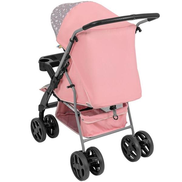 Imagem de Carrinho de Bebê Joy II Rosa -  Tutti Baby