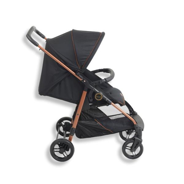 Imagem de Carrinho de bebe lui preto cobre + bebe conforto materna - burigotto