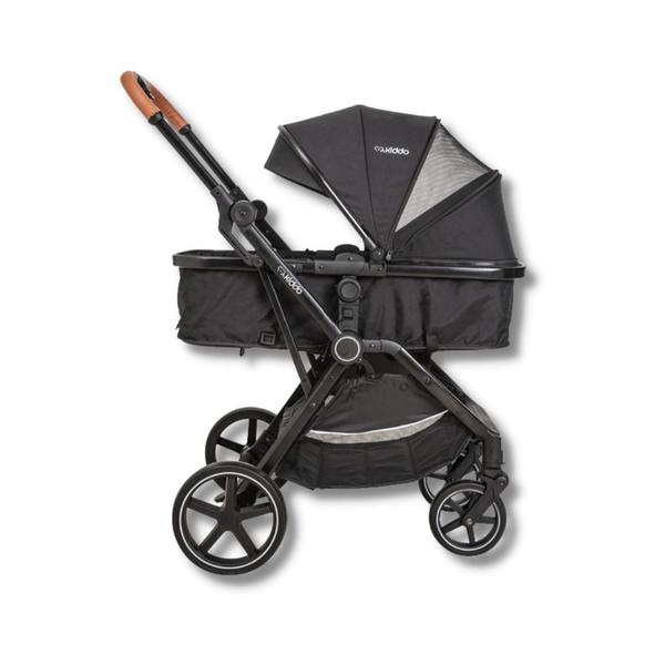 Imagem de Carrinho de bebe nomad preto + bebe conforto casulo (415npp) - kiddo