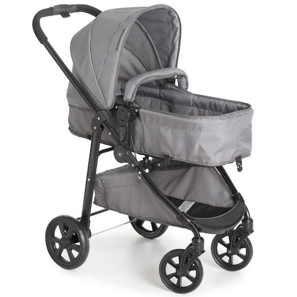 Imagem de Carrinho de Bebê Olympus Cinza (até 15kg) - Galzerano