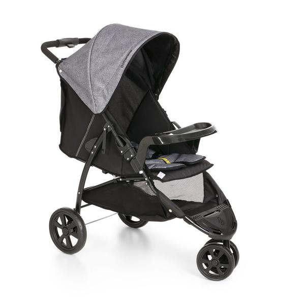 Imagem de Carrinho de Bebê para Passeio Galzerano Cross Trail 1450 de 0 Meses até 15kg Cinza e Preto