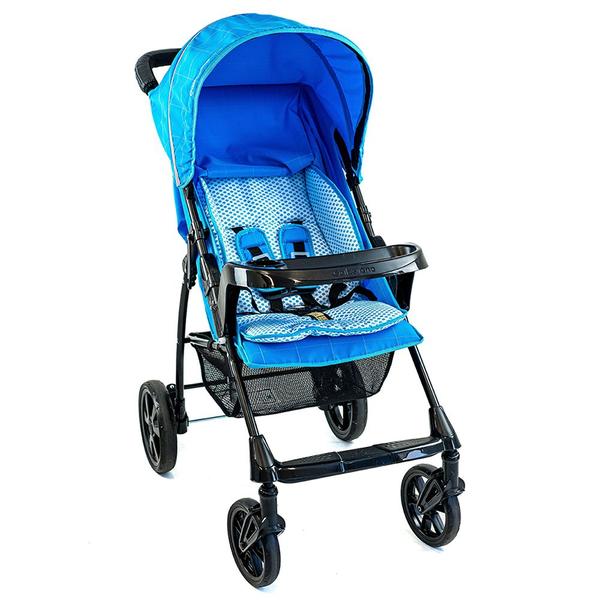 Imagem de Carrinho de Bebê para Passeio Galzerano Romano de 0 Meses até 15kg Azul