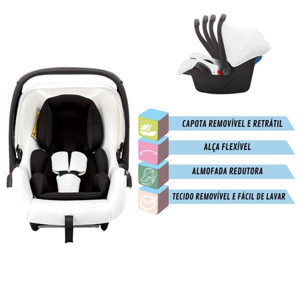 Imagem de Carrinho de Bebê para Passeio Moisés Candy com Bebê Conforto e Base Isofix - Litet