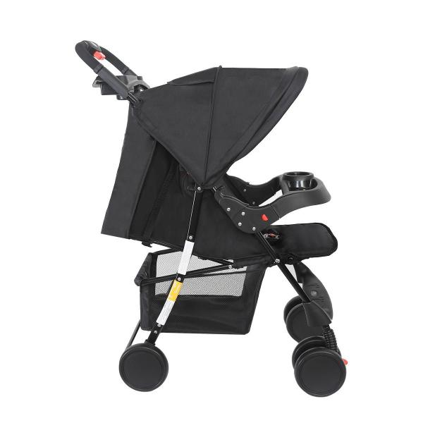 Imagem de Carrinho De Bebê Passeio Allday Até 15Kgs Maxi Baby - Preto