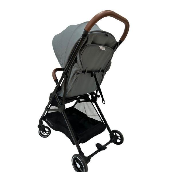 Imagem de Carrinho de Bebê Passeio Compacto Zurich Cinza Premium Baby