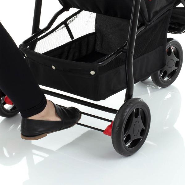 Imagem de Carrinho De Bebê Passeio Delta Colorê Voyage Com Sistema Travel System E Colchonete Acolchoado Removível E Lavável