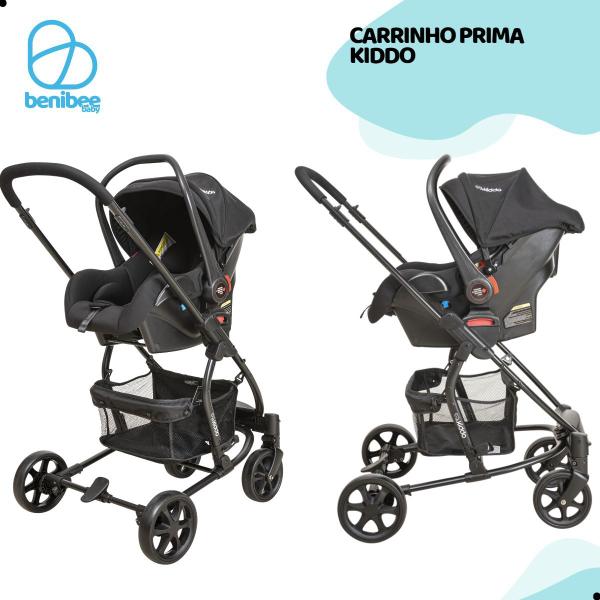 Imagem de Carrinho De Bebê Passeio Moisés Berço Infantil - Prima Kiddo