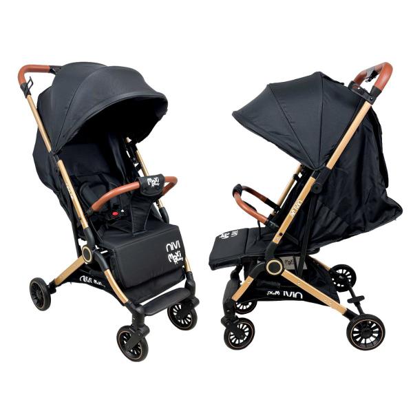 Carrinho de Bebê Passeio Vira Berço NIVI Maxi Baby - - Carrinho de