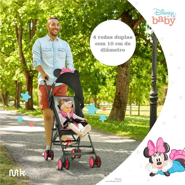 Imagem de Carrinho De Bebê Petit Guarda Chuva Mickey Mouse Disney 95cm