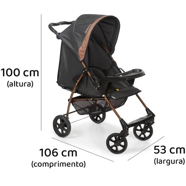 Imagem de Carrinho de Bebe Romano Travel System 4 Posições Galzerano