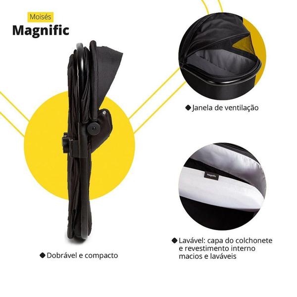 Imagem de Carrinho De Bebê Safety 1St Travel System Magnific 5 Em 1