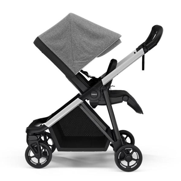 Imagem de Carrinho De Bebê Thule Shine - Grey Melange