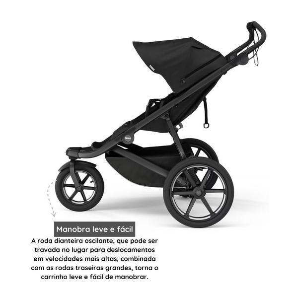 Carrinho De Bebê Thule Urban Glide 3 Black Imagem de Carrinho De Bebê Thule Urban Glide 3 Black