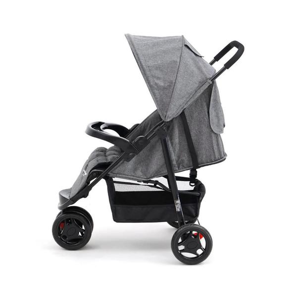 Imagem de Carrinho de Bebê Travel System Delta Duo Cinza Mescla-Voyage