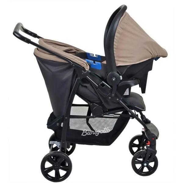 Imagem de Carrinho de bebe travel system ecco bege + bebe conforto - Burigotto 