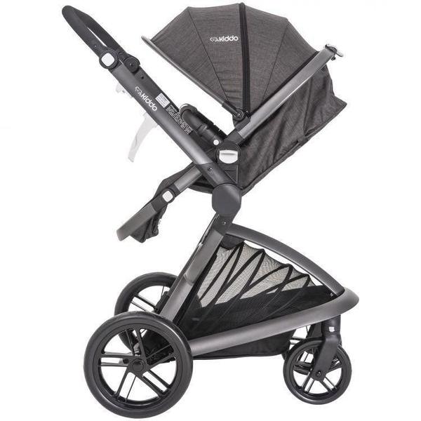 Imagem de Carrinho De Bebê Travel System Quantum Melange Preto - Kiddo