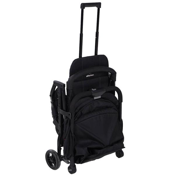 Imagem de Carrinho de Bebê Voyage Yupi Duo Pro Bebê Conforto Travel System Fecha Uma Mão Berço Passeio Leve Compacto Pocket Dobrável Viagem Preto 15kg