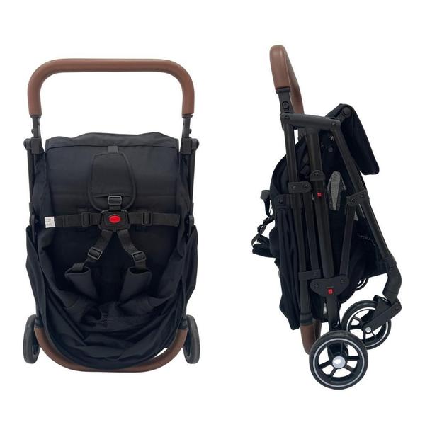 Imagem de Carrinho De Bebê Zurich Preto (15Kg) - Premium Baby