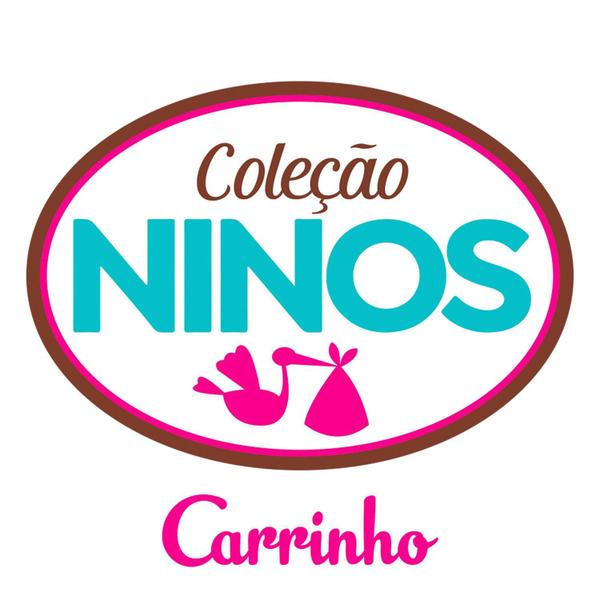 Imagem de Carrinho De Boneca Bebe Ninos Rosa C/ Lapela - Cotiplas